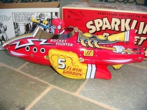Flash Gordon Sparkling Rocket Ship