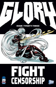 Glory 23 CBLDF cover