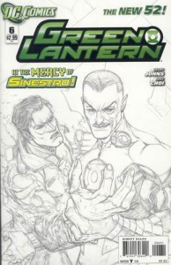 Green Lantern Vol 5 #6 Incentive Doug Mahnke Sketch Cover