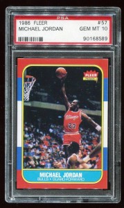 MJ 1986-87 Fleer RC