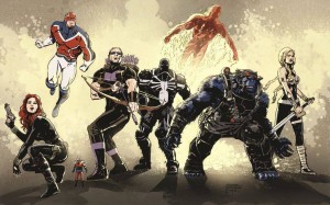 Secret Avengers #22 Incentive Gabriel Hardman Variant Cover