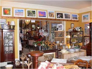 antique mall booth