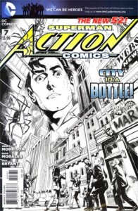 Action Comics Vol 2 #7 Incentive Rags Morales Sketch Cover