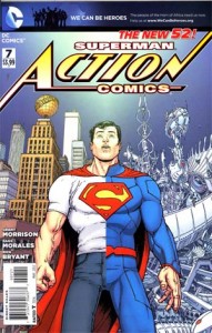 Action Comics Vol 2 #7 Variant Chris Burnham Cover