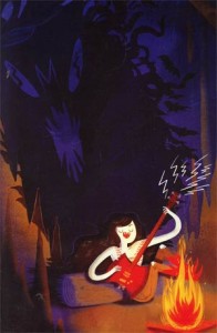 Adventure Time #2 Incentive Emily Carroll Virgin Variant Cover