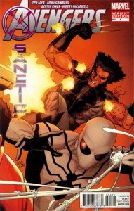 Avengers X-Sanction #4 Incentive Leinil Francis Yu Variant Cover