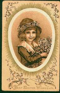 Best Easter Wishes, c 1920 $5