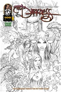 Darkness #100 Emerald Knights variant