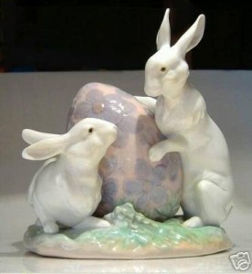 LLadro Easter Bunnies, $202