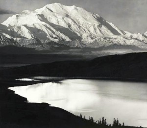 Mount McKinley and Wonder Lake, Denali National Park, Alaska,