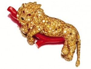 Van Cleef Lion Brooch