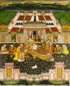 illustration of lovers