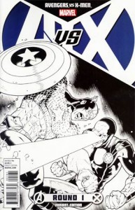 Avengers vs X-Men #1 Incentive Ryan Stegman Sketch Cover