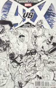 Avengers vs X-Men #2 Incentive Nick Bradshaw Sketch Cover