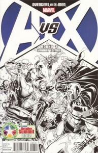 Avengers vs X-Men #2 Variant DCD Summit 2012 Sketch Cover