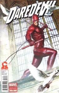 Daredevil Vol 3 #11 Incentive Adi Granov Variant Cover (The Omega Effect Part 3)