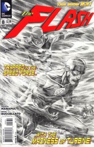 Flash Vol 4 #8 Incentive Francis Manapul Sketch Cover
