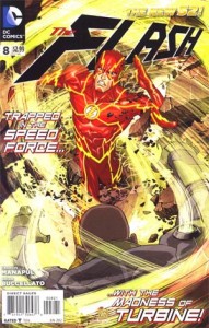 Flash Vol 4 #8 Variant Kenneth Rocafort Cover