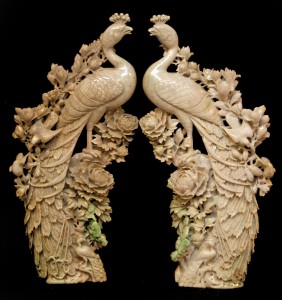 Jadeite sculptures