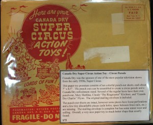 Super Circus Canada Dry Front