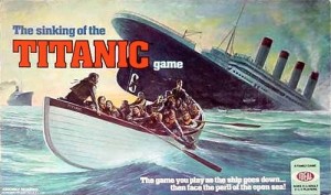sinking of the titanic box