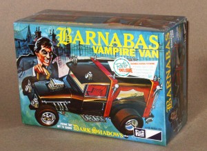 A reissue of the MPC Dark Shadows Barnabas Vampire Van plastic model kit, released by Round2 in 2011. Value-$25.