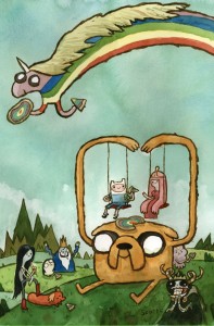 Adventure Time #4 Scott C cover