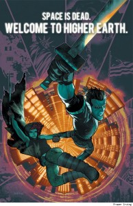 Higher Earth #1 Irving cover