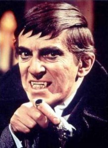 Jonathan Frid portrayed the 200-year-old vampire in the 1966-71 gothic soap opera, Dark Shadows. Johnny Depp has reprised the r