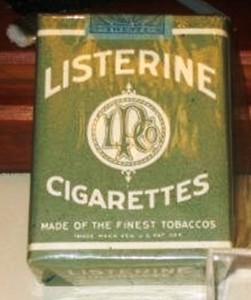 Listerine cigarettes