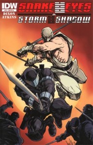 Snake Eyes & Storm Shadow #13 Incentive Steve Ellis Variant Cover