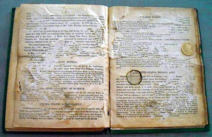 Souvenir book inside