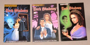 The 1991 remake of Dark Shadows spawned a short-lived comic book series by Innovation. Here are three volumes, published in 199