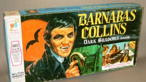 The Barnabas Collins Dark Shadows Game, released by Milton Bradley in 1969. Value - $45-$65 approx.