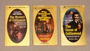 Three Dark Shadows paperback tie-in novels, published by Paperback Library from August, 1968 to February, 1970. The average val
