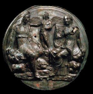 bronze mirror