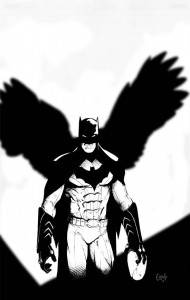 Batman #10 Black and White variant