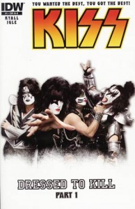 KISS Vol 2 #1 Incentive KISS Photo Variant Cover