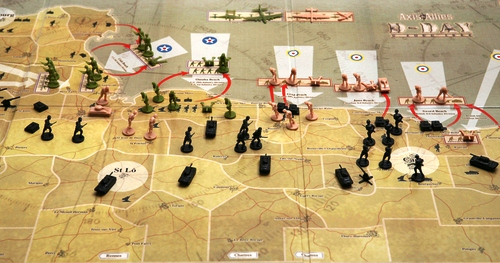 axis and allies D-Day