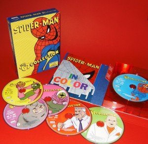 A 6-disc DVD box set for the classic Spider-Man 1967-70 animated TV series, released by Buena Vista Home Ent. in 2004.