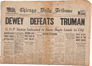 dewey defeats truman