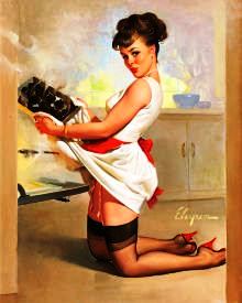 illustration Gil Elvgren