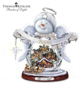 Kinkade_snowman figurine