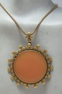 Yves Saint Laurent enamel necklace