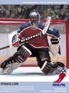 2001 Patrick Roy NHLPA- No logo