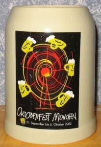 2002 Oktoberfest Munchen Stein