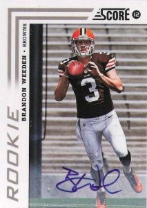 2012 Score RC Auto- Weedon