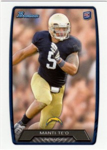2013 Bowman Manti Te'o