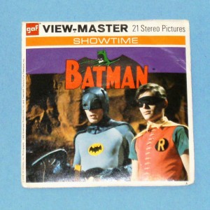 A set of Batman TV series Viewmaster Reels, released by GAFF in 1976. Value $10 - $15 approx. Originally released in 1966, firs