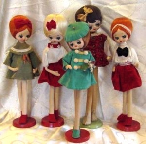 Bradley Big Eyed Dolls